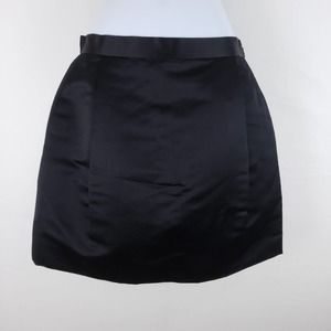 Sale🛍️ NWT Elie Tahari Black 100% Silk Eva Skirt Size 4